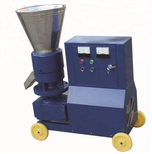 Presse à granulés de bois 11kw certifiée CE faisant la machine Rouleau de diamètre de matrice de 229mm Utilisation domestique-tiges rotatives de <span class=keywords><strong>coton</strong></span> de sciure de bois - Product Image 3