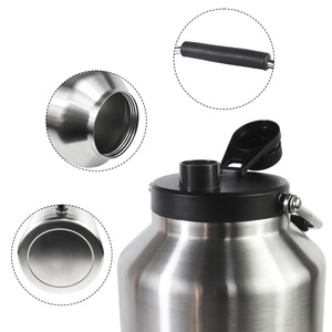 166Oz Xách Tay Cắm Trại Thép Không Gỉ <span class=keywords><strong>Flask</strong></span> 5lit Chân Không Cách Nhiệt Đôi Tường Nước Chai Phích Nước Jug Với Vòi - Product Image 4