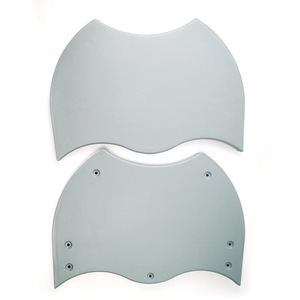 Toilet Seat Backrest PP <b>Plastic</b> Integrated Lumbar Support For Toilet Chair Shower <b>Stool</b> Folding <b>Stool</b> Gray Ocean Blue Purple - Product Image 1