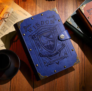 하이 퀄리티 새로운 릴리스 가죽 A5 노트북 잠금 걸쇠 연구 및 저널링 유럽 쓰기 선물 - Product Image 4