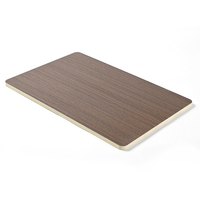 Panel Dinding Modern WPC Veneer Kayu Bambu Arang Tahan Air Tahan Api Kedap Suara untuk Dekorasi Dinding Rumah