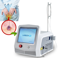 Triangel, nouveau laser diode à double longueur d'onde 980 nm 1470 nm, appareil de traitement chirurgical proctologique, coupe des hémorroïdes et des fistules anales