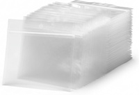 Sac de rangement transparent en PVC durable pour leurres de pêche, 13x12cm (5.1x4.7in), pochette souple transparente pour appâts avec fermeture éclair, vente en gros