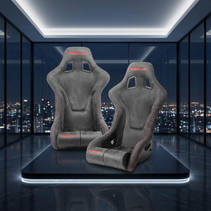 เก้าอี้เกมมิ่งทรงบักเก็ต Modern Apex FRP Alcantara พนักพิงสูง ปรับเอนได้ ทนทาน เหมาะสำหรับอีสปอร์ต - Product Image 1