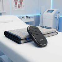Télécommande métallique JCXK RCT005 à 5 touches pour fauteuil de massage infrarouge à pieds fixes, portée 20m, piles AAA, appareil de beauté médical pour salon