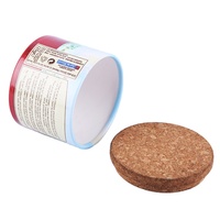 Direct van de fabriek: op maat bedrukte, biologisch afbreekbare, milieuvriendelijke, food-grade, natuurlijke houten stopper, papieren verpakking, kruidenpapieren tube