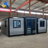 Mobil-home confortable extensible de 20 pieds en conteneur maritime en acier, préfabriqué, pour la quarantaine en Italie