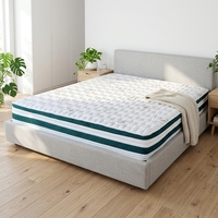 Matelas fin ergonomique et ferme d'excellente qualité pour les maux de dos Tissu respirant pour un meilleur sommeil Matelas