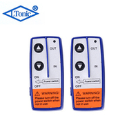 Kit de télécommande sans fil avec relais solénoïde de contacteur de treuil 12V 500A pour ATV, UTV, 4x4 tout-terrain, et ensemble de commande de treuil d'ancre pour bateau marin