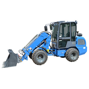 Cina Roda Mini Loader 2 ton max mengangkat tinggi 5m H280T Telefon mini teleskopik roda pemuatan - Product Image 4
