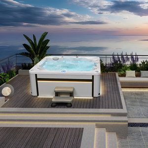 Idromassaggio economico per famiglie Spa giardino per il tempo libero con getti massaggianti e getti aeratori - Product Image 3