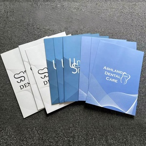 <strong>A4</strong> Presentation <strong>File</strong> Business Card Slot Document Double 2 Pockets Folding Packaging <strong>Folder</strong> for Sweatshirt Paper <strong>Folder</strong> Custom - Product Image 6