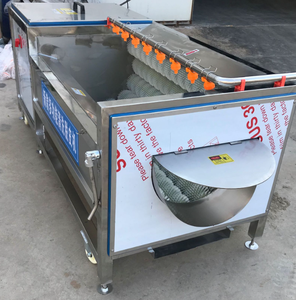 Máquina Peladora de Frutas y Verduras Comercial de Acero Inoxidable 304, Cepillo de Fácil Limpieza para Pera, Raíz de Loto, Ñame y Otras Raíces/Frutas - Product Image 3