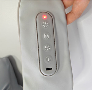 Masseur sans fil 4D Shiatsu à pétrissage profond pour le dos, le cou et les épaules avec chaleur, soulagement de la douleur et relaxation musculaire - Product Image 4