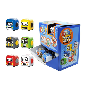 Caja Sorpresa 3 en 1: Spinner de Dedo, <span class=keywords><strong>Coche</strong></span> de Inercia y Trompo Giratorio Acrobático para Aliviar el Estrés, Trompo de Batalla Q Car, Huevos Sorpresa - Product Image 1