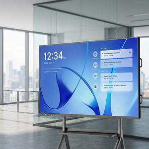 Pantalla Interactiva LCD Hiseeview de 65 Pulgadas, Pizarra Inteligente Económica para Escuelas, 4K Táctil, Pizarra Educativa Preinstalada - Product Image 1