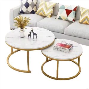 Simple moderne appartement côté chambre <span class=keywords><strong>salon</strong></span> balcon <span class=keywords><strong>table</strong></span> basse maison tenir lumière luxe combinaison <span class=keywords><strong>ronde</strong></span> petite <span class=keywords><strong>table</strong></span> à thé - Product Image 1