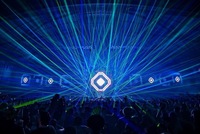 Sistema de Refrigeración TEC Perfecto, Luz Láser de Aleación de Aluminio IP65, 10000 Horas de Duración, para Fiestas al Aire Libre, DJ, Bodas, Eventos, Discotecas, Clubes Nocturnos