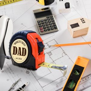 <span class=keywords><strong>Cinta</strong></span> Métrica Personalizada <span class=keywords><strong>con</strong></span> Logotipo, Regalo para Papá, Grabado Láser en Madera, <span class=keywords><strong>Cinta</strong></span> Métrica en Blanco para Artesanos y Carpinteros - Product Image 4