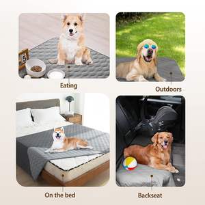 100% funda de cama impermeable de doble cara para perros, manta para mascotas, sofá, muebles, Protector para cachorros, perros grandes y gatos - Product Image 6
