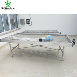 Longueurs personnalisables 2 'x 8' 3 'x 8' 4 'x 8' 5 'x 8' table de plateau d'inondation hydroponique Ebb and Flow Grow Bancs roulants - Product Image 4