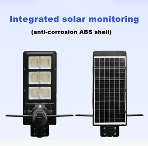 Ubox 900W 1000W 1200W 1500W Tất Cả Trong Một An Ninh CCTV Ứng Dụng Điều Khiển Ip66 4G Nhà Vườn LED Năng Lượng Mặt Trời Ánh Sáng Đường Phố Với Máy Ảnh Ngoài Trời - Product Image 6