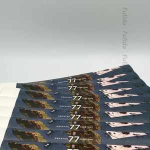 맞춤형 듀폰 티벡 방수 손목밴드 QR 코드 이벤트/페스티벌 디자인 식별 홍보 로고 인쇄 - Product Image 5