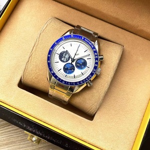 Reloj de cuarzo mecánico completamente automático para hombre Super Series, cronógrafo de tres ojos y seis manecillas, diseño impermeable - Product Image 3