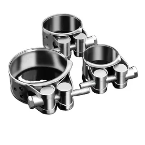 Kẹp chữ T cho ống dẫn thủy lực cao áp, kẹp ống bằng thép không gỉ, kẹp chữ T - Product Image 2