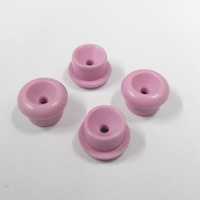 Courroie ronde en céramique textile d'alumine 95% 99% avec œillet, diamètre de perçage 10mm, OEM, pour l'industrie des câbles