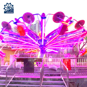 Atracciones de Feria Baratas, Equipos de Diversión, Juegos Mecánicos, Columpio Volador Doble, Twister, Paracaidista en Venta - Product Image 2