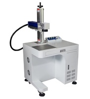 Marqueur laser à fibre de bureau à grande remise 20w 30w 50w pour le métal