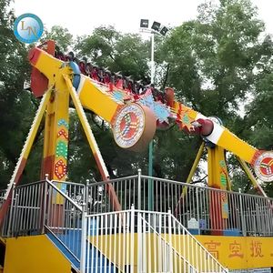 Lino Top Spin Rides pour Kiddie & Adults Thrill Ride 30KW Power 20P Capacité Utilisation intérieure/extérieure Fournisseur chinois - Product Image 5