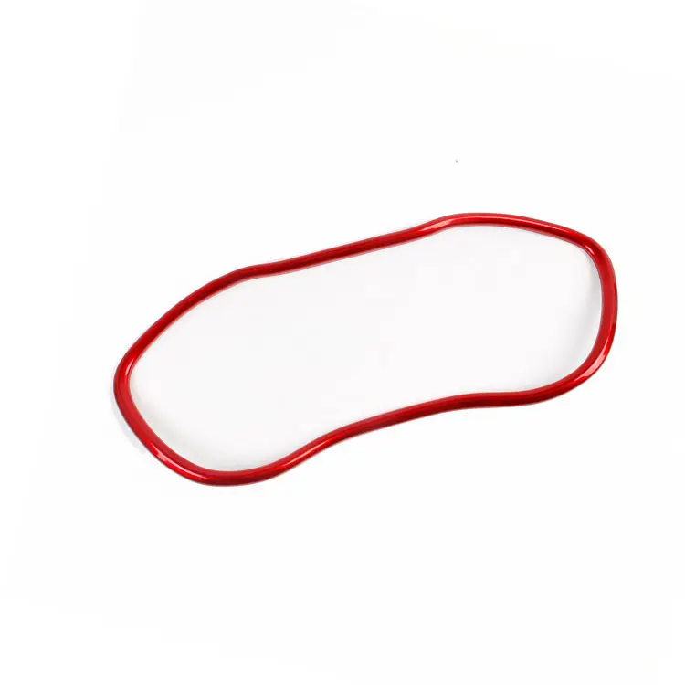 Car zubehör <span class=keywords><strong>geschäfte</strong></span> red farbe Dashboard Outer ring Cover Trim für Dodge Challenger 2015 -2020