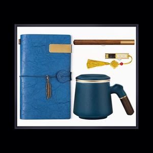 Sèche-cheveux noir moderne avec coffret cadeau tasse à thé en acier inoxydable personnalisé pour Noël et la remise des diplômes - Product Image 5