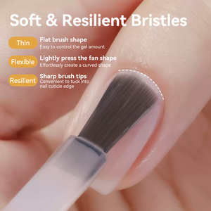 BORN PRETTY 15ml <span class=keywords><strong>Kit</strong></span> de vernis à ongles <span class=keywords><strong>gel</strong></span> transparent de qualité salon <span class=keywords><strong>avec</strong></span> pinceau souple, base et top coat brillants longue tenue 28+ jours pour <span class=keywords><strong>nail</strong></span> <span class=keywords><strong>art</strong></span>, OEM - Product Image 3