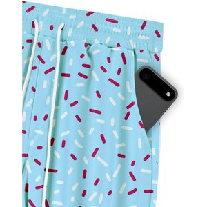 Pantalon de survêtement léger pour homme avec imprimé crème glacée, décontracté et doté de poches, idéal pour les sports d'hiver - Product Image 5