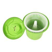 10l Pp Handmatige Groente Fruit Afvoermand Grote Capaciteit Salade Spinner Gemaakt Van Plastic Verpakt In Doos