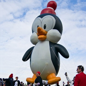 Globo Inflable <span class=keywords><strong>Gigante</strong></span> <span class=keywords><strong>de</strong></span> Pingüino Flotante <span class=keywords><strong>de</strong></span> 6 m <span class=keywords><strong>de</strong></span> Altura o Personalizado, con Helio - Product Image 3