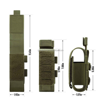 Porte-tourniquet tactique MOLLE personnalisé en polyester léger, accès à une seule main, pochette médicale d'urgence EMT, chasse en plein air