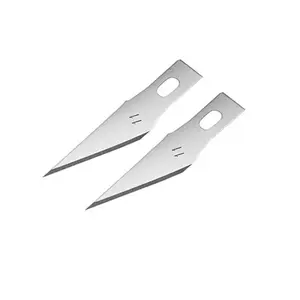 Выдвижные прецизионные разделочный нож для резки Безопасная замена ремесло лезвия ножа с футляром для хранения