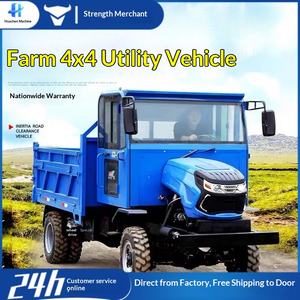 Camion à benne basculante à quatre roues motrices, type boîte, pour véhicules agricoles - Product Image 1