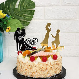<span class=keywords><strong>Torta</strong></span> in acrilico Topper eventi decorazione festa di nozze con tema di san valentino <span class=keywords><strong>torta</strong></span> di nozze decorazioni forniture - Product Image 5