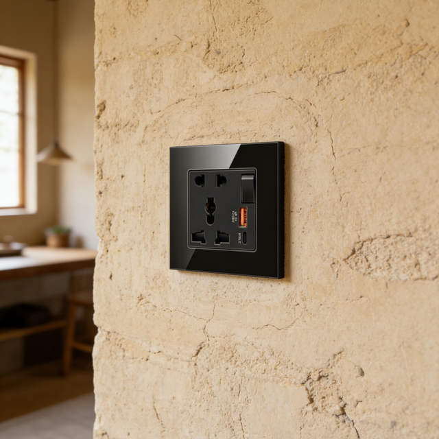 Gang Universal Sockets And Switches Light Socket Switch