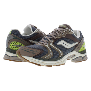 Chaussures de course unisexes Saucony Progrid Triumph 4 couleur taupe carbone - Product Image 2