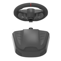 Volante de Juego Giratorio de 270 Grados con Joystick para PC, PS3, PS4, Xbox y Nintendo Switch con Pedal de Audio
