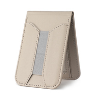 Dompet Kartu Kulit Mikrofiber Kustom dengan Magnet dan Tempat Kartu Telepon