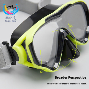 Ensemble de masques de plongée pour enfants, avec tube respiratoire à embout sec, lunettes de plongée en silicone pour la plage, anti-buée, réglables - Product Image 3