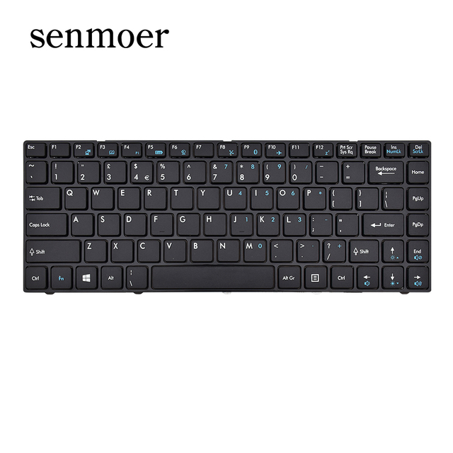 In Stock GE40 CX41 CR41 CR42 MS-124K MS-1485 MS-1492 CR420 CR430 CR460 X370 CX420 EX465 X460D U270 Keyboard for Laptop for MSI