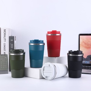 Tasses à <span class=keywords><strong>café</strong></span> thermiques en métal réutilisables 380ml 510ml avec impression personnalisée de logo tasses <span class=keywords><strong>Café</strong></span> avec couvercle de manchon de tasse en gros - Product Image 6